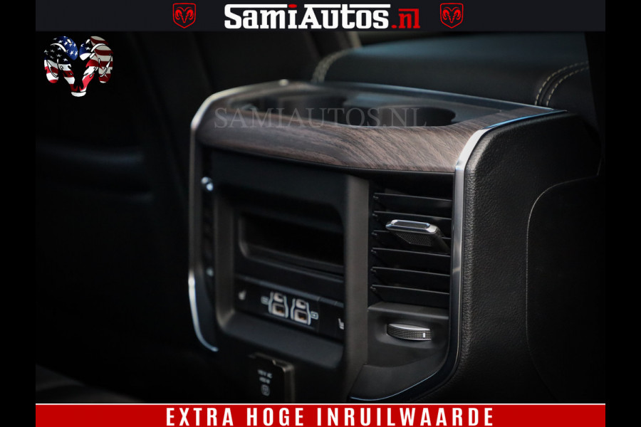 Dodge Ram 1500 Night Premium | Full Option | Eerste Eigenaar | De Meest Luxe Pick-Up in zijn Klasse | Comfortabele Dubbele Cabine met Royale 5 Zitplaatsen | Bom Vol |