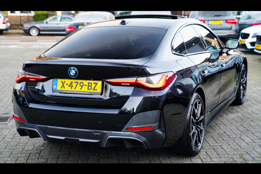 BMW i4 EDrive35 High Executive 70 kWh | Pano | M Sport | Stuurwiel Verwarmd