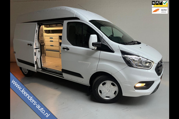 Ford Transit Custom SERVICEWAGEN LANG/ HOOG 320 2.0 TDCI EURO6 L2H2 TREND, SORTIMO INRICHTING ,V230 OMVORMER, RIJKLAARPRIJS