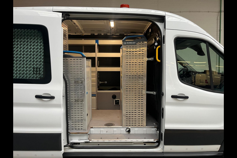 Ford Transit 350 Servicewagen 2.0 TDCI 130pk euro6 L2H2 Trend Sortimo Inrichting Victron v230 Standkachel Trekhaak RIJKLAARPRIJS!