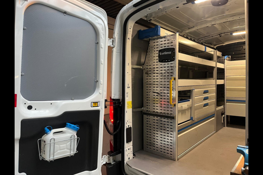 Ford Transit 350 Servicewagen 2.0 TDCI 130pk euro6 L2H2 Trend Sortimo Inrichting Victron v230 Standkachel Trekhaak RIJKLAARPRIJS!