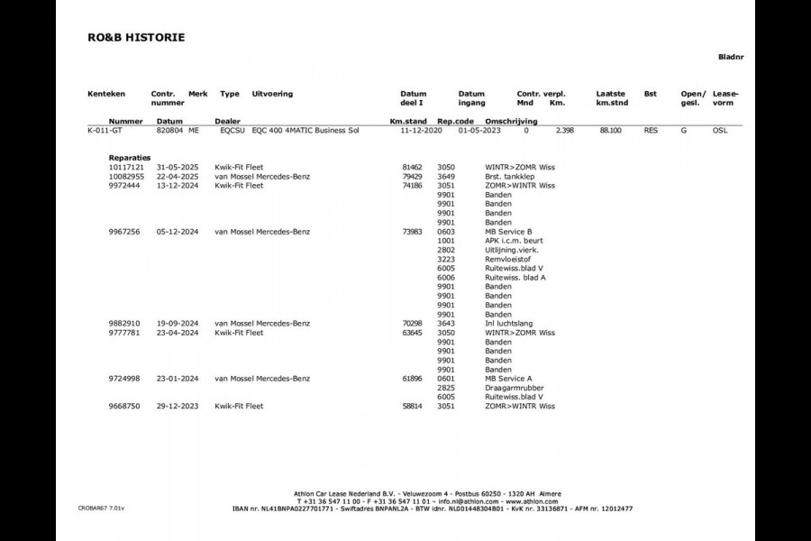 Mercedes-Benz EQC 400 4MATIC Business Solution AMG 80 kWh | AMG Night Edition | Camera | Cruise Control | Sfeerverlichting | NL-Auto |