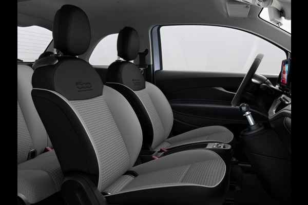 Fiat 500 Hybrid Torino Launch Edition | Private Lease € 387,- | New | Clima | Carplay | PDC | Priv Glass | Celestial Blue