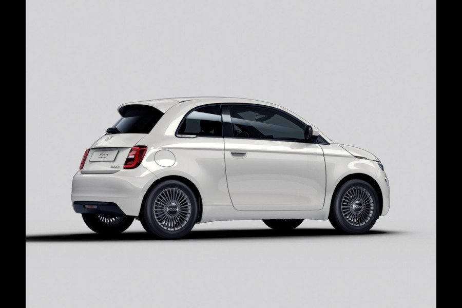 Fiat 500 Hybrid Torino Launch Edition | Private Lease € 387,- | New | Clima | Carplay | PDC | Priv Glass | Ice White