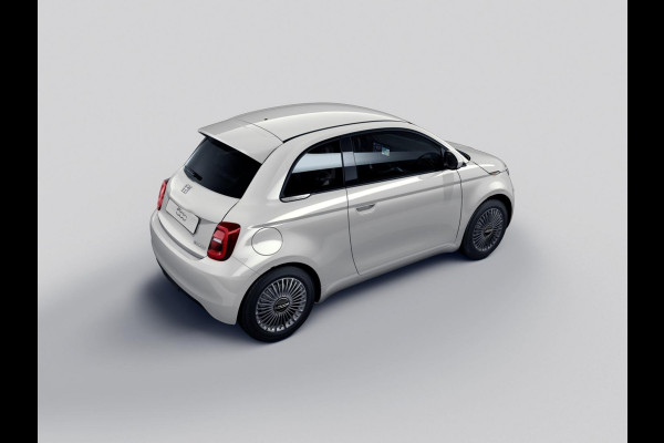 Fiat 500 Hybrid Torino Launch Edition | Private Lease € 387,- | New | Clima | Carplay | PDC | Priv Glass | Ice White