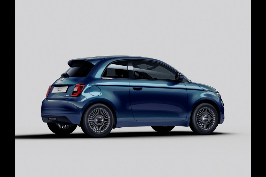 Fiat 500 Hybrid Torino Launch Edition | Private Lease € 387,- | New | Clima | Carplay | PDC | Priv Glass | Ocean Green