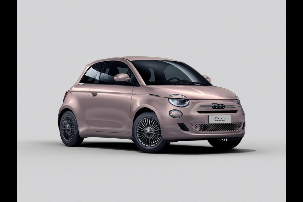 Fiat 500 Hybrid Torino Launch Edition | Private Lease € 387,- | New | Clima | Carplay | PDC | Priv Glass | Rose Gold