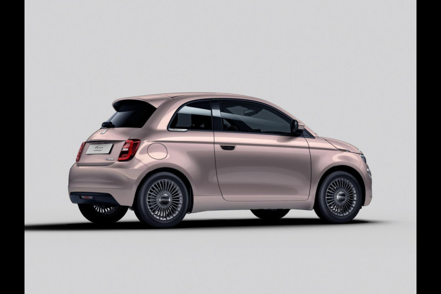 Fiat 500 Hybrid Torino Launch Edition | Private Lease € 387,- | New | Clima | Carplay | PDC | Priv Glass | Rose Gold