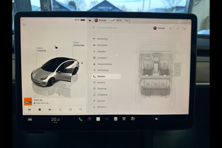 Tesla Model 3 Long Range AWD 75 kWh/160088 KM NAP/GEWRAPT