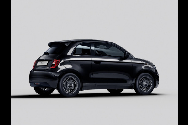 Fiat 500 Hybrid Torino Launch Edition | Private Lease € 387,- | New | Clima | Carplay | PDC | Priv Glass | Onyx Black