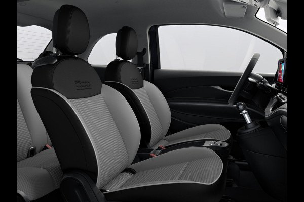 Fiat 500 Hybrid Torino Launch Edition | Private Lease € 387,- | New | Clima | Carplay | PDC | Priv Glass | Onyx Black