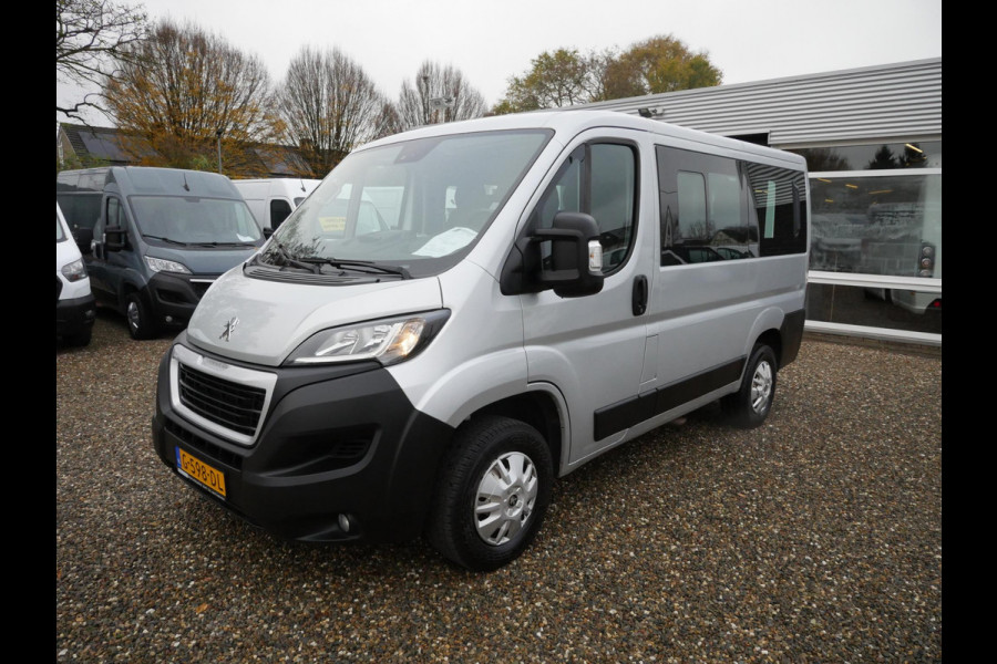 Peugeot Boxer 2.2 BlueHDI 140PK, L1H1, Combi 9-Persoons, Airco