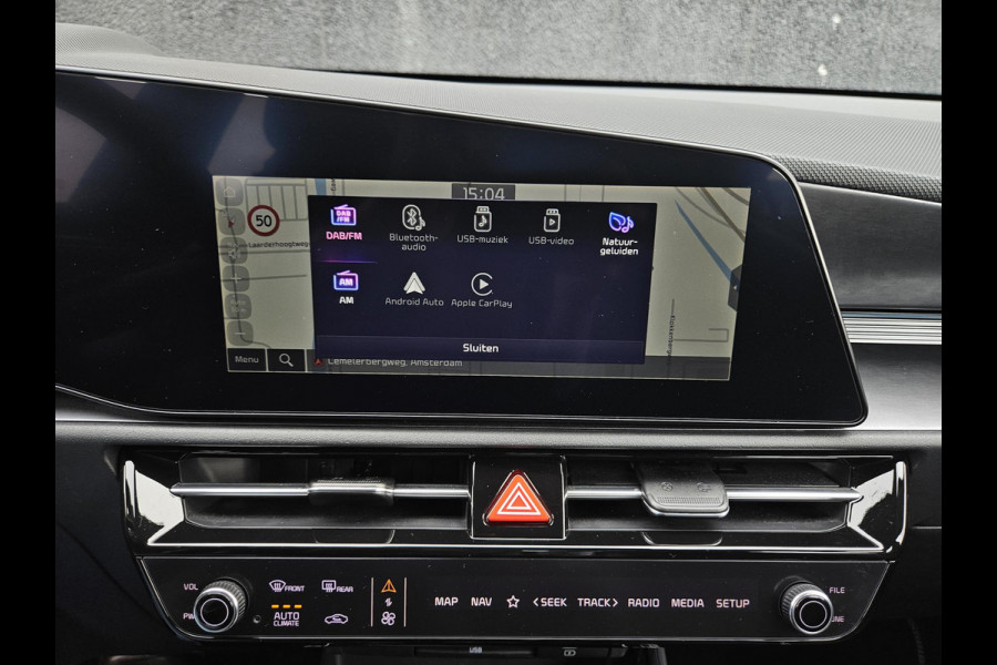 Kia Niro EV DynamicLine 64.8 kWh | Automaat | Camera | Navi | H-Leder | Apple Carplay/Android Auto | Key-Less | Clima | 17" Velgen | PDC | Cruise | LED |