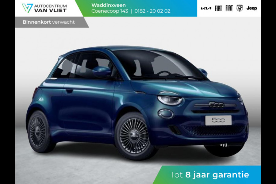 Fiat 500 Hybrid Torino Launch Edition | Private Lease € 387,- | New | Clima | Carplay | PDC | Priv Glass | Ocean Green