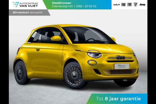 Fiat 500 Hybrid Torino Launch Edition | Private Lease € 387,- | New | Clima | Carplay | PDC | Priv Glass | Sun of Italy