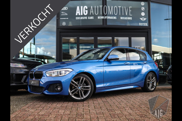 BMW 1-serie 118i Corporate Lease Executive | M-Sport | Shadowline | Leder | Stoelverw. | 18" LM