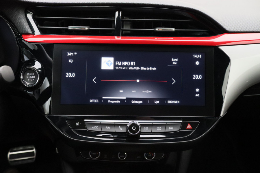 Opel Corsa 1.2 GS Line Automaat LED, Climate, Cruise, Apple Carplay, Navigatie, Keyless, 17''