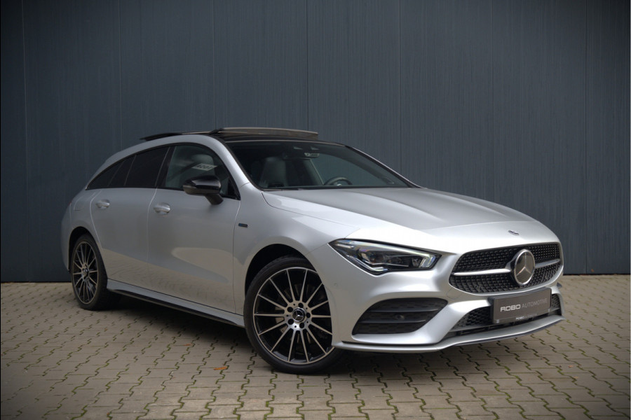 Mercedes-Benz CLA-Klasse Shooting Brake 250 e Edition | AMG Line | Panoramadak | Stoelverwarming | Camera | Keyless | Ambiance Verlichting | Cruise Control | Multibeam LED | BTW |