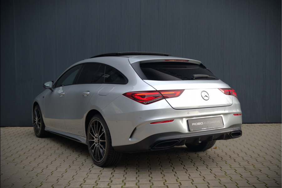 Mercedes-Benz CLA-Klasse Shooting Brake 250 e Edition | AMG Line | Panoramadak | Stoelverwarming | Camera | Keyless | Ambiance Verlichting | Cruise Control | Multibeam LED | BTW |