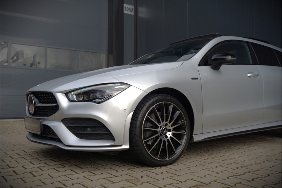 Mercedes-Benz CLA-Klasse Shooting Brake 250 e Edition | AMG Line | Panoramadak | Stoelverwarming | Camera | Keyless | Ambiance Verlichting | Cruise Control | Multibeam LED | BTW |