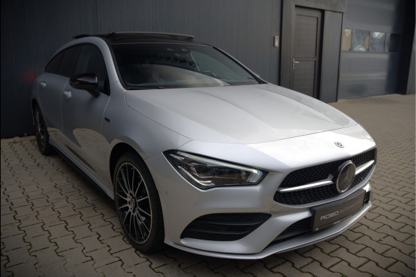 Mercedes-Benz CLA-Klasse Shooting Brake 250 e Edition | AMG Line | Panoramadak | Stoelverwarming | Camera | Keyless | Ambiance Verlichting | Cruise Control | Multibeam LED | BTW |