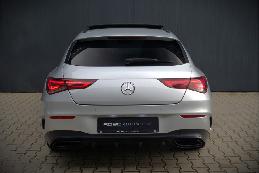 Mercedes-Benz CLA-Klasse Shooting Brake 250 e Edition | AMG Line | Panoramadak | Stoelverwarming | Camera | Keyless | Ambiance Verlichting | Cruise Control | Multibeam LED | BTW |