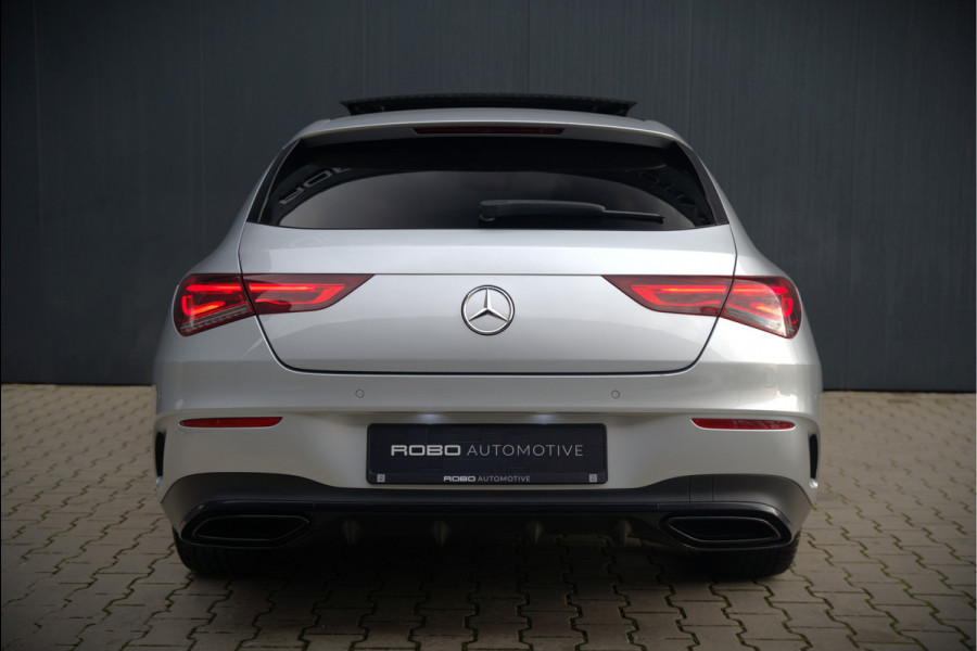 Mercedes-Benz CLA-Klasse Shooting Brake 250 e Edition | AMG Line | Panoramadak | Stoelverwarming | Camera | Keyless | Ambiance Verlichting | Cruise Control | Multibeam LED | BTW |