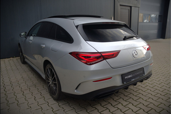 Mercedes-Benz CLA-Klasse Shooting Brake 250 e Edition | AMG Line | Panoramadak | Stoelverwarming | Camera | Keyless | Ambiance Verlichting | Cruise Control | Multibeam LED | BTW |