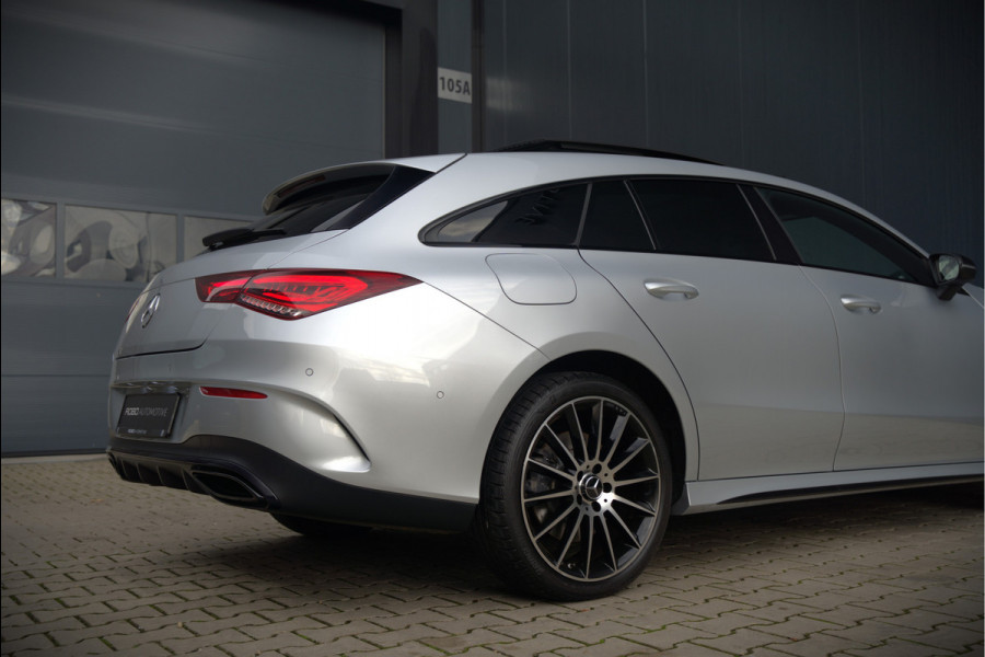 Mercedes-Benz CLA-Klasse Shooting Brake 250 e Edition | AMG Line | Panoramadak | Stoelverwarming | Camera | Keyless | Ambiance Verlichting | Cruise Control | Multibeam LED | BTW |