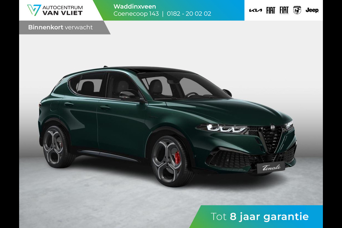 Alfa Romeo Tonale Ibrida Plug-In Q4 270pk | Pack Tech | Schuif/Kanteldak | 20" | Harman Kardon | MY26