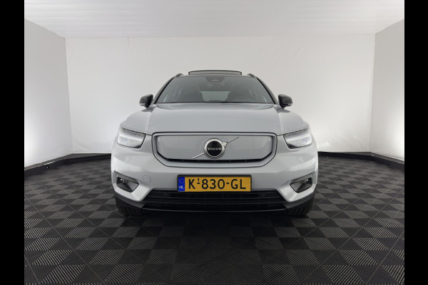 Volvo XC40 Recharge P8 AWD R-Design [ 3-Fase ] {SOH-89%} (INCL-BTW) *PANO | LEATHER-MICROFIBRE | DIGI-COCKPIT | FULL-LED | NAVI-FULLMAP | ECC | CARPLAY | PDC | KEYLESS | HEATED-SPORTSEATS | BLIS | PRIVACY-GLASS | 20"ALU*