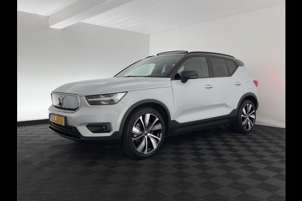 Volvo XC40 Recharge P8 AWD R-Design [ 3-Fase ] {SOH-89%} (INCL-BTW) *PANO | LEATHER-MICROFIBRE | DIGI-COCKPIT | FULL-LED | NAVI-FULLMAP | ECC | CARPLAY | PDC | KEYLESS | HEATED-SPORTSEATS | BLIS | PRIVACY-GLASS | 20"ALU*
