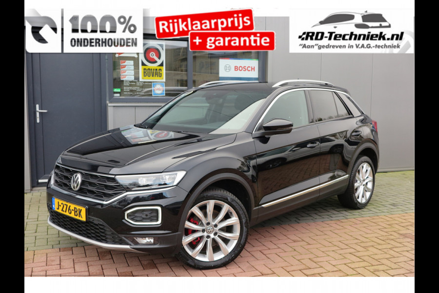 Volkswagen T-Roc 1.5 TSI 150pk DSGSport Camera , Virtual Cockpit , Navi , Led , Carplay, DAB+ ,PDC, LMV, Electr. bedienbare achterklep, Schakelflippers aan stuurwiel etc..