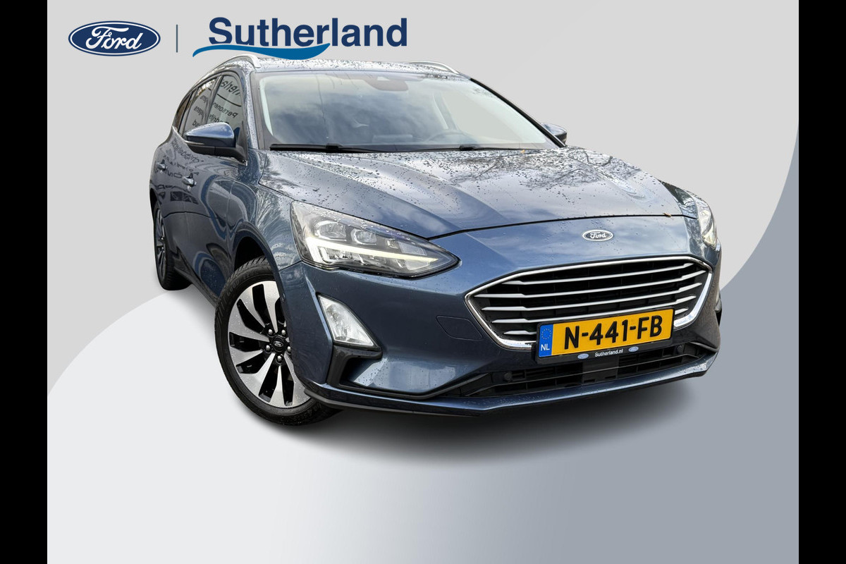 Ford FOCUS Wagon 1.0 EcoBoost Titanium Business Trekhaak | Adaptieve Cruise | Winterpack | Full LED | 17 inch Lichtmetaal | Dealer onderhouden