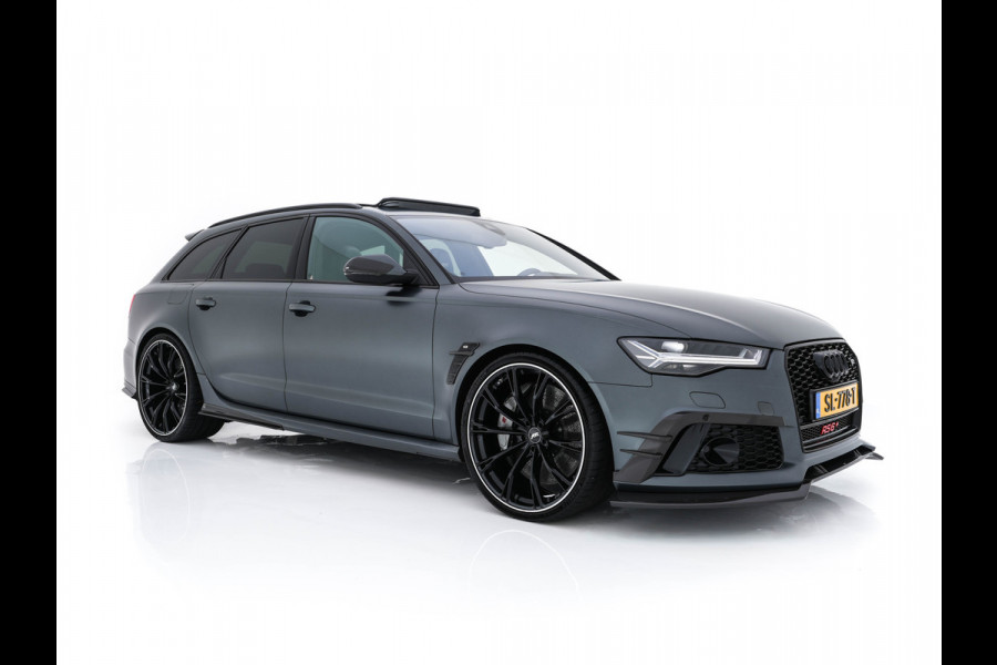 Audi RS6 4.0 TFSI RS6+ ABT 1/50 Aut. *1-OWNER | CERAMIC-BRAKES | PANO | HEAD-UP | RS-SEATS | LUXURY-LEATHER | MATRIX-LED | ADAPTIVE-CRUISE | BLIND-SPOT | BOSE-SOUND | MEMORY-PACK | TOP-VIEW | KEYLESS | NAVI-FULLMAP | DAB+ |