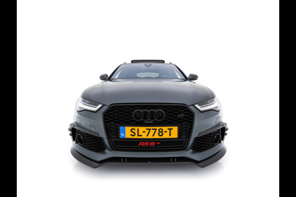 Audi RS6 4.0 TFSI RS6+ ABT 1/50 Aut. *1-OWNER | CERAMIC-BRAKES | PANO | HEAD-UP | RS-SEATS | LUXURY-LEATHER | MATRIX-LED | ADAPTIVE-CRUISE | BLIND-SPOT | BOSE-SOUND | MEMORY-PACK | TOP-VIEW | KEYLESS | NAVI-FULLMAP | DAB+ |