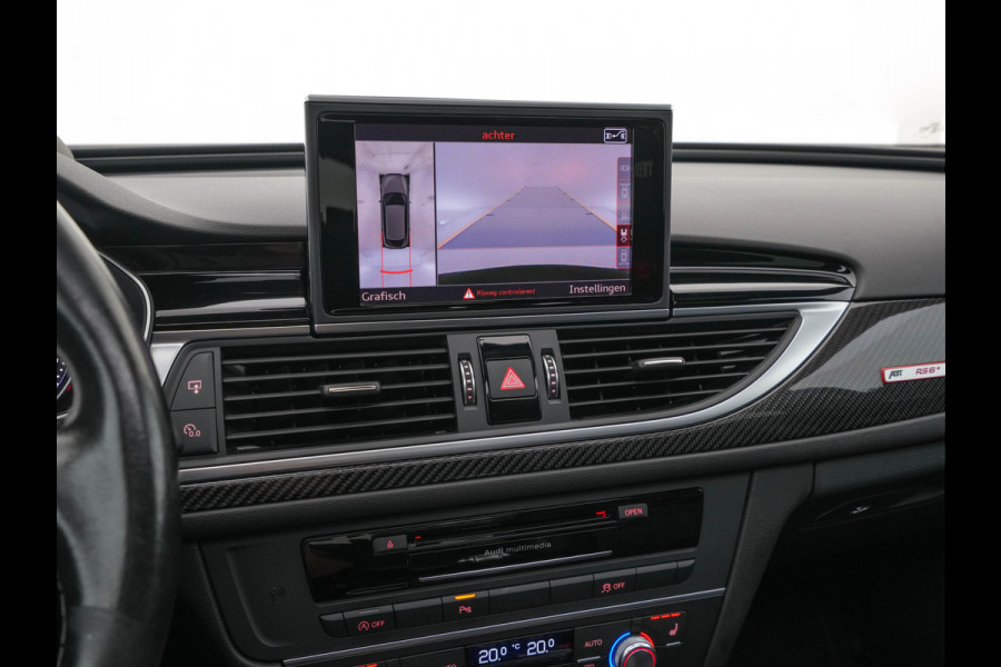 Audi RS6 4.0 TFSI RS6+ ABT 1/50 Aut. *1-OWNER | CERAMIC-BRAKES | PANO | HEAD-UP | RS-SEATS | LUXURY-LEATHER | MATRIX-LED | ADAPTIVE-CRUISE | BLIND-SPOT | BOSE-SOUND | MEMORY-PACK | TOP-VIEW | KEYLESS | NAVI-FULLMAP | DAB+ |