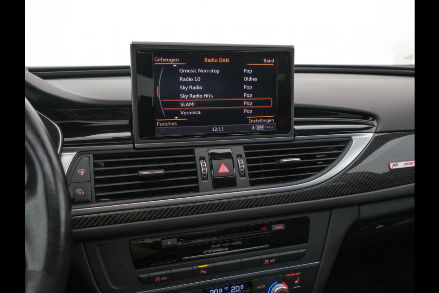 Audi RS6 4.0 TFSI RS6+ ABT 1/50 Aut. *1-OWNER | CERAMIC-BRAKES | PANO | HEAD-UP | RS-SEATS | LUXURY-LEATHER | MATRIX-LED | ADAPTIVE-CRUISE | BLIND-SPOT | BOSE-SOUND | MEMORY-PACK | TOP-VIEW | KEYLESS | NAVI-FULLMAP | DAB+ |