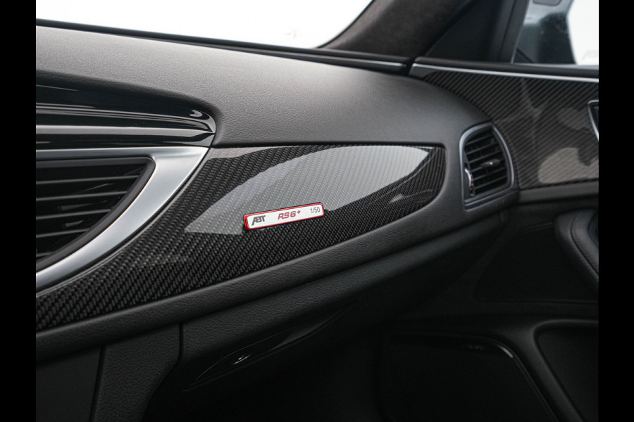 Audi RS6 4.0 TFSI RS6+ ABT 1/50 Aut. *1-OWNER | CERAMIC-BRAKES | PANO | HEAD-UP | RS-SEATS | LUXURY-LEATHER | MATRIX-LED | ADAPTIVE-CRUISE | BLIND-SPOT | BOSE-SOUND | MEMORY-PACK | TOP-VIEW | KEYLESS | NAVI-FULLMAP | DAB+ |