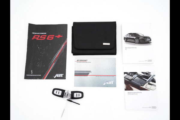 Audi RS6 4.0 TFSI RS6+ ABT 1/50 Aut. *1-OWNER | CERAMIC-BRAKES | PANO | HEAD-UP | RS-SEATS | LUXURY-LEATHER | MATRIX-LED | ADAPTIVE-CRUISE | BLIND-SPOT | BOSE-SOUND | MEMORY-PACK | TOP-VIEW | KEYLESS | NAVI-FULLMAP | DAB+ |