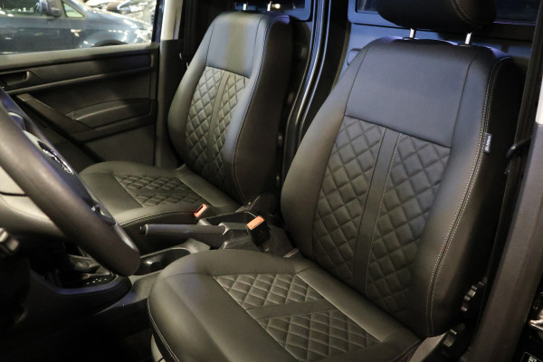 Volkswagen Caddy 2.0 TDI 185 PK DSG | CarPlay | Camera | Stoelverwarming | L+R Schuifdeur | AP Schroefset | Trekhaak | Airco | Cruise control | Dealer onderhouden | Nieuwe APK