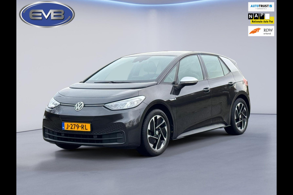 Volkswagen ID.3 First 58 kWh, stoel-stuurverwarming, navigatie, 18 inch, NL auto met nationale auto pas