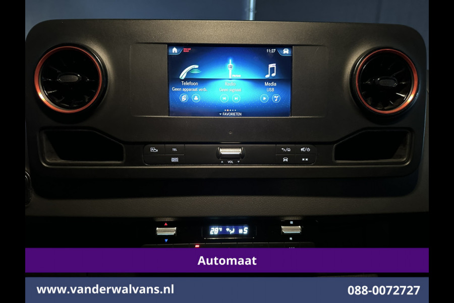 Mercedes-Benz Sprinter 315 CDI 150pk 9G-Tronic Automaat L3H2 Euro6 Airco | Camera | Apple Carplay | Android Auto Cruisecontrol, Chauffeursstoel, Bijrijdersbank