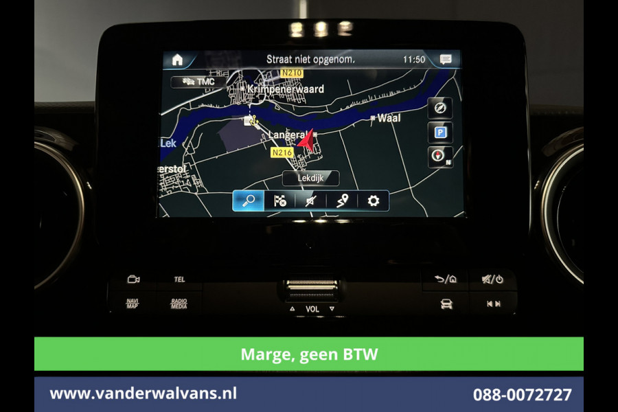 Mercedes-Benz Citan 110CDI **Marge, GEEN BTW** L1H1 Euro6 Airco | Navigatie | Camera | Apple Carplay | Cruisecontrol | LM Velgen Android Auto, Sidebars, 1500kg Trekhaak, Dakdragers, Parkeersensoren, Stoelverwarming