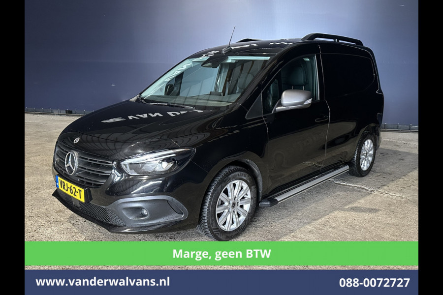 Mercedes-Benz Citan 110CDI **Marge, GEEN BTW** L1H1 Euro6 Airco | Navigatie | Camera | Apple Carplay | Cruisecontrol | LM Velgen Android Auto, Sidebars, 1500kg Trekhaak, Dakdragers, Parkeersensoren, Stoelverwarming