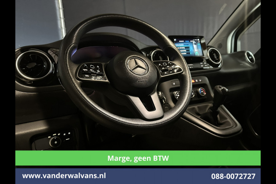 Mercedes-Benz Citan 110CDI **Marge, GEEN BTW** L1H1 Euro6 Airco | Navigatie | Camera | Apple Carplay | Cruisecontrol | LM Velgen Android Auto, Sidebars, 1500kg Trekhaak, Dakdragers, Parkeersensoren, Stoelverwarming