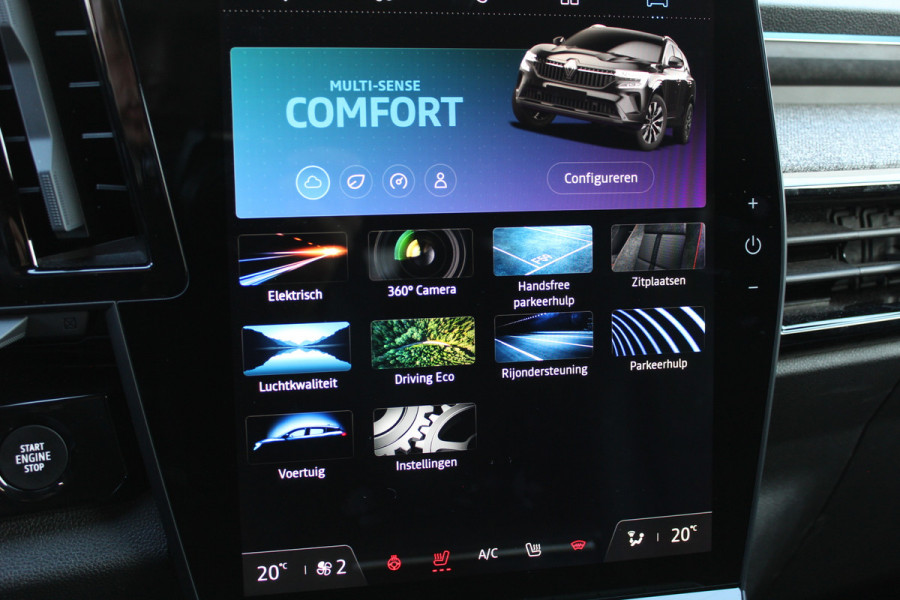 Renault Espace E-Tech full hybrid 200 techno 7p. | Trekhaak | Adaptieve Cruise | BLIS | 360 Camera | Google