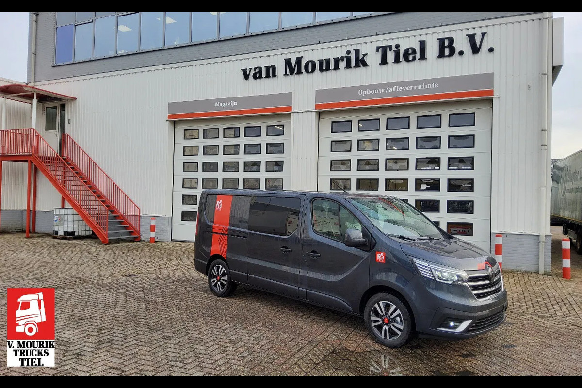 Renault Trafic 150 PK AUTOMAAT L2H1 DUBBELE CABINE - EURO 6 - GRIJS COMETE METALLIC - V-58-JPX - BPM VRIJ!