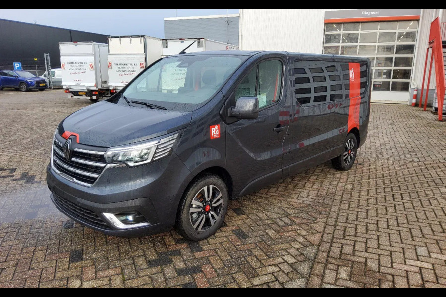 Renault Trafic 150 PK AUTOMAAT L2H1 DUBBELE CABINE - EURO 6 - GRIJS COMETE METALLIC - V-58-JPX - BPM VRIJ!