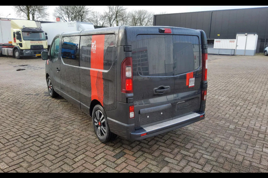 Renault Trafic 150 PK AUTOMAAT L2H1 DUBBELE CABINE - EURO 6 - GRIJS COMETE METALLIC - V-58-JPX - BPM VRIJ!